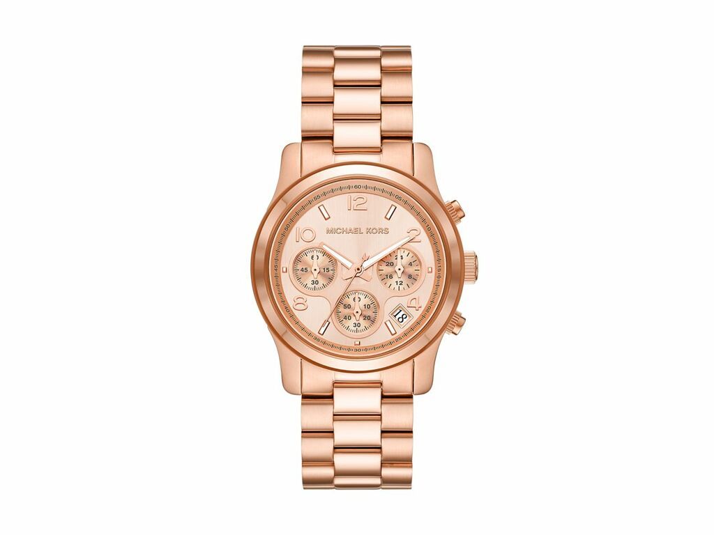 Michael Kors MK5491 Ladies Parker Rose Gold Chronograph Watch from  WatchPilot