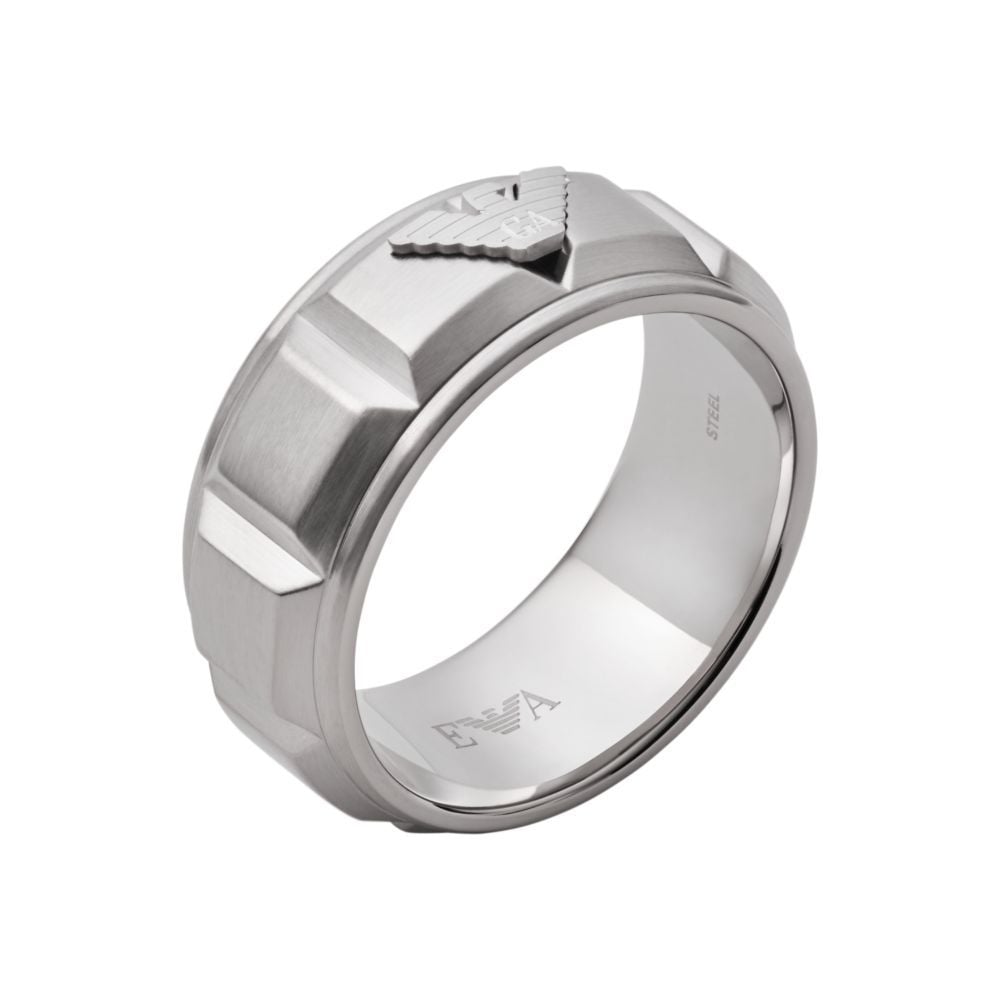 Emporio Armani Men's Stainless Steel Band Ring - EGS2908040 | Watch Republic