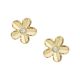 Fossil Women's Val Vintage Vacation Gold-Tone Stainless Steel Stud Earrings - JF04020710