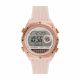 Fossil Women's Everett Solar-Powered Digital, Pink-Tone Nylon Watch - ES5194
