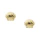 Fossil Women's Georgia By The Shore Gold-Tone Stainless Steel Shell Stud Earrings - JF04058710