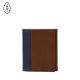 Fossil Men's Ward RFID Navy Leather Trifold Wallet - ML4247400