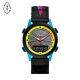 Fossil Men's Maui & Sons X Limited Edition Solar-Powered Analog-Digi, Blue Castor Oil Watch - LE1151
