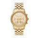 Michael Kors Men's Hutton Chronograph, Gold-Tone Stainless Steel Watch - MK8953