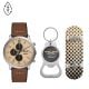 Madrid x Fossil Limited Edition Neutra Chronograph Watch Set - LE1149SET