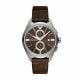 Emporio Armani Chronograph Brown Leather Watch - AR11482