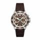 Emporio Armani Chronograph Brown Leather Watch - AR11486