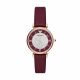 Emporio Armani Two-Hand Burgundy Leather Watch - AR11487