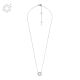 Elliott Crescent White Mother-of-Pearl Sterling Silver Pendant Necklace - JFS00579040