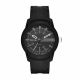 Diesel Men's Armbar Silicone Black Round Silicone Watch - DZ1830