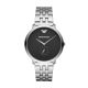 Emporio Armani Men's Modern Slim Silver Round Stainless Steel Watch - AR11161