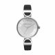 Armani Exchange Women's Brooke Silver Round Leather Watch - AX5323