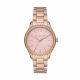 Michael Kors Watches Women's Layton Rose Gold Round Stainless Steel Watch - MK6848