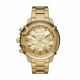 Diesel Griffed Chronograph Gold-Tone Stainless Steel Watch - DZ4573