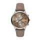 Emporio Armani Chronograph Gray Fabric Watch - AR11456