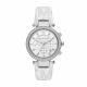 Michael Kors Parker Chronograph Optic White PVC Watch - MK7226