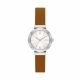 DKNY Stanhope Three-Hand Brown Leather Watch - NY2995