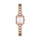 DKNY Crosstown Three-Hand Rose Gold-Tone Stainless Steel Watch - NY2869
