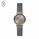 Skagen Women's Signatur Lille Two-Hand, Rose Gold, 50% Recycled Stainless Steel Watch - SKW2996