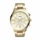 Fossil Men's Flynn Chronograph, Gold-Tone Stainless Steel Watch - BQ1128IE
