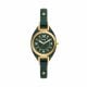 Fossil Women's Carlie Three-Hand Green Eco Leather Watch - ES5241