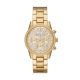Michael Kors Women's Ritz Chronograph, Gold-Tone Stainless Steel Watch - MK7310