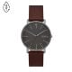 Skagen Men's Signatur Three-Hand, Gray At Least 50% Recycled Stainless Steel Watch - SKW6860