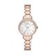 Emporio Armani Women's Three-Hand, Rose Gold-Tone Least 50% Recycled Stainless Steel Watch - AR11499