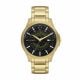 Armani Exchange Men's Automatic Quartz 3Hand Date, Gold Least 50% Recycled Steel Watch - AX2443