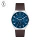 Skagen Men's Grenen Chronograph Espresso Leather Watch - SKW6842