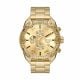 Diesel Spiked Chronograph Gold-Tone Stainless Steel Watch - DZ4608