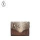 Fossil Women's Heritage Python Effect Embossed Leather Trifold -  SL8282874