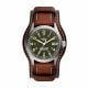 Fossil Men's Defender Solar-Powered Medium Brown Eco Leather Watch - FS5974