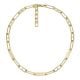 Fossil Women's Heritage Essentials Gold-Tone Stainless Steel Chain Necklace -  JF04350710