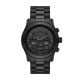 Michael Kors Runway Chronograph Black Stainless Steel Watch - MK9073