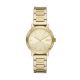 DKNY Soho D Three-Hand Gold-Tone Stainless Steel Watch - NY6651