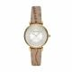 Emporio Armani Two-Hand Taupe Leather Watch - AR11518