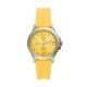 Fossil Women's FB-01 Three-Hand Date Yellow Silicone Watch - ES5289