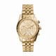 Michael Kors Lexington Chronograph Gold-Tone Stainless Steel Watch - MK7378