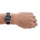 Emporio Armani Chronograph Black Leather Watch - AR11542