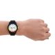 Armani Exchange Three-Hand Black Silicone Watch - AX2531