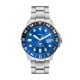 Fossil Men's Blue GMT Stainless Steel Watch - FS5991