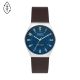 Skagen Men's Grenen Solar-Powered Espresso Leather Watch - SKW6838