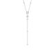 Michael Kors Women's Silver Y-Neck Necklace -  MKC1452AN040