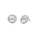 Michael Kors Women's Sterling Silver Logo Stud Earrings - MKC1247AN040