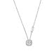 Michael Kors Women's Silver Sterling Silver Station Necklace -  MKC1407AN040