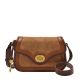 Fossil Women's Fossil Heritage Embossed Leather Small Flap Crossbody -  ZB1817249