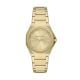 Armani Exchange Women's Three-Hand, Gold-Tone Stainless Steel Watch - AX4608