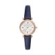 Fossil Women's Carlie Three-Hand, Rose Gold-Tone Stainless Steel Watch - ES5295