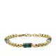 Fossil Men's All Stacked Up Green Malachite Components Bracelet -  JF04571710